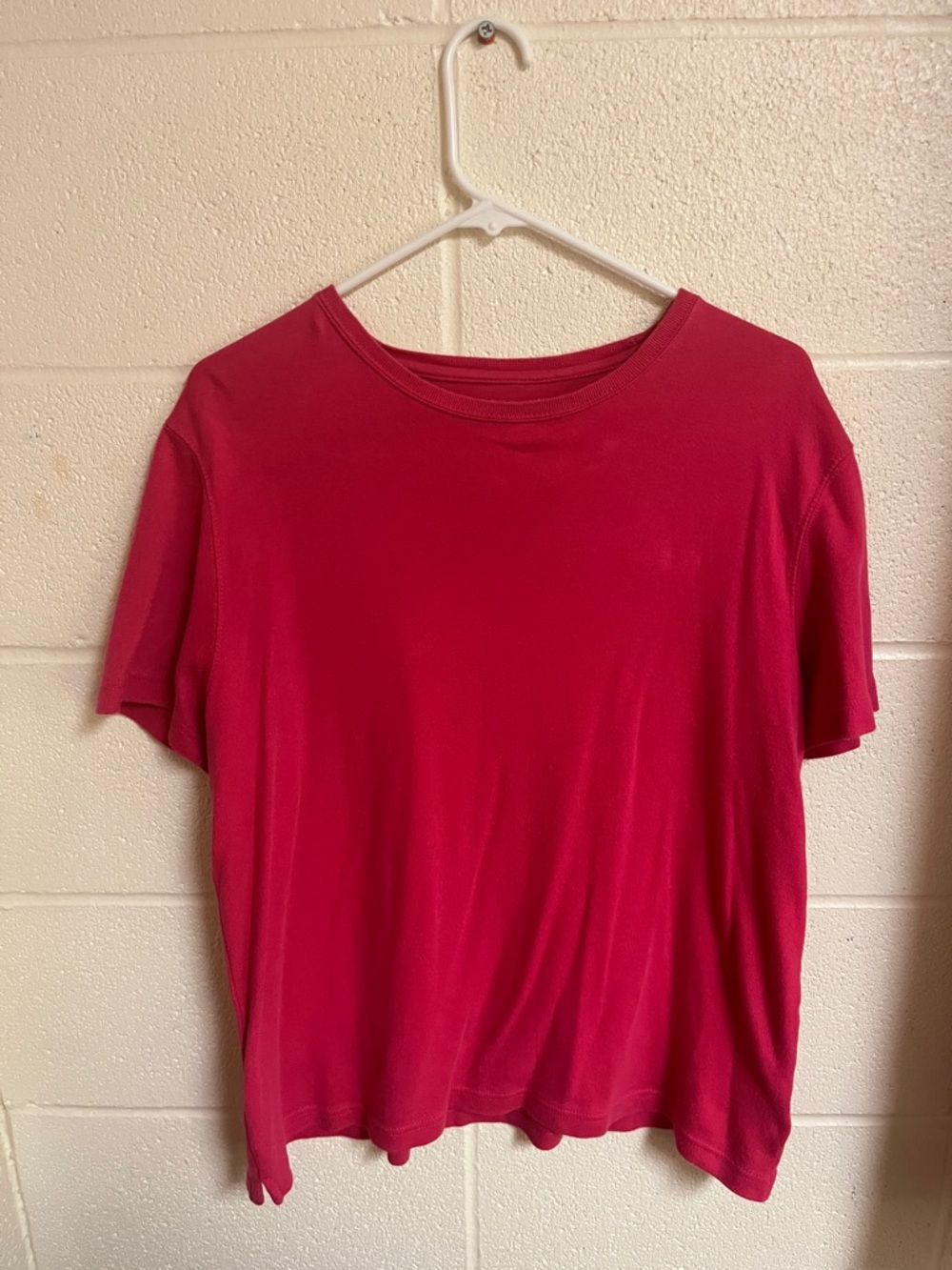 Kim Rogers Short Sleeve Short in Pink L